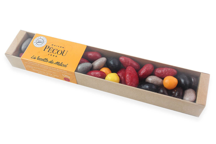 Chocolats Pécou La Recette de Marcel - assortiment de confiseries