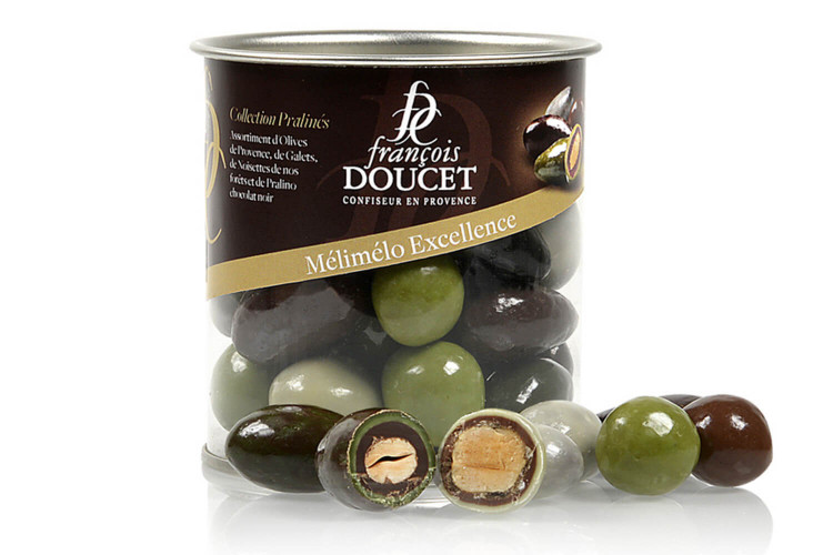 Bonbons chocolats François Doucet Mélimélo Excellence 110g - Confiseries françaises
