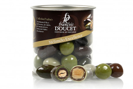 Bonbons chocolats François Doucet Mélimélo Excellence 110g - Confiseries françaises