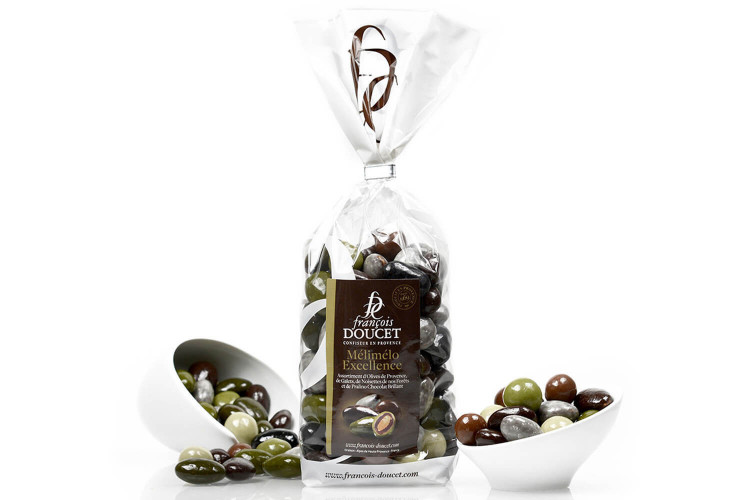 Bonbons chocolats François Doucet Mélimélo Excellence 200g - Confiseries françaises