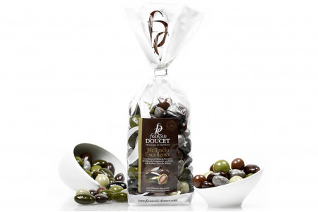 Bonbons chocolats François Doucet Mélimélo Excellence 200g - Confiseries françaises