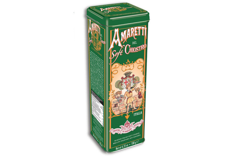 Amaretti moelleux Chiostro Di Saronno boîte en métal 180g