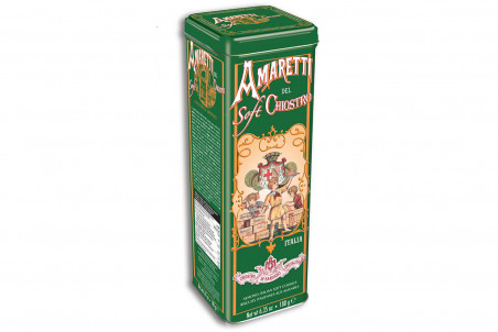 Amaretti moelleux Chiostro Di Saronno boîte en métal 180g