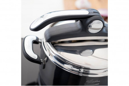 Autocuiseur Lagostina Novia Lagoeasy'up en acier inox 18/10 - 7L