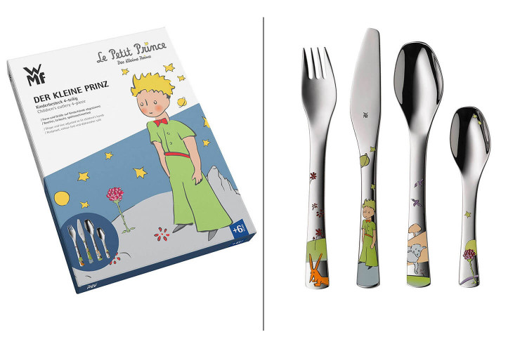 Couverts pour enfants WMF Le Petit Prince inox 18/10 - 4 pièces