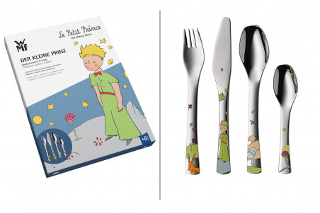 Couverts pour enfants WMF Le Petit Prince inox 18/10 - 4 pièces