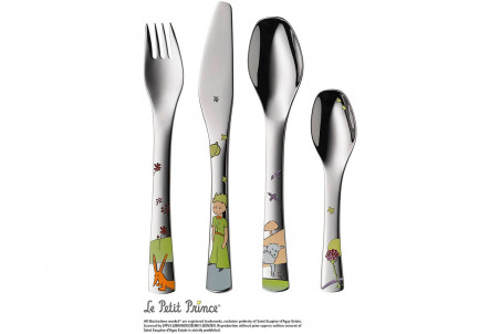 Couverts pour enfants WMF Le Petit Prince inox 18/10 - 4 pièces