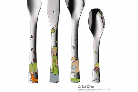 Couverts pour enfants WMF Le Petit Prince inox 18/10 - 4 pièces