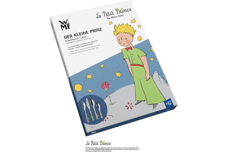 Couverts pour enfants WMF Le Petit Prince inox 18/10 - 4 pièces
