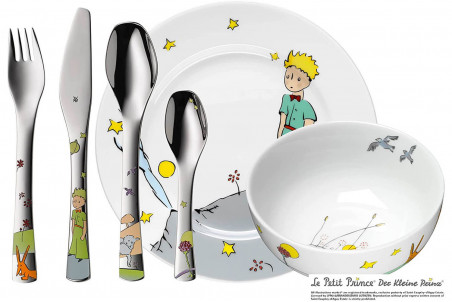 Couverts pour enfants WMF Le Petit Prince inox 18/10 - 6 pièces
