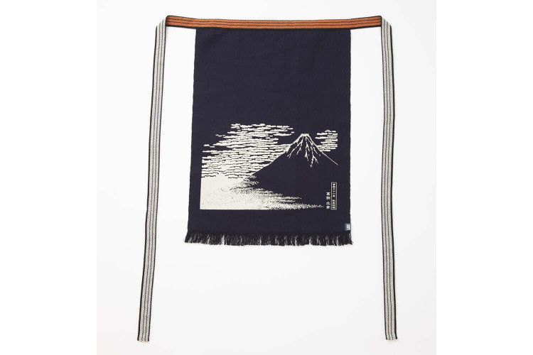 Tablier japonais Anything Maekake Hokusai Mont Fuji - 67x47cm