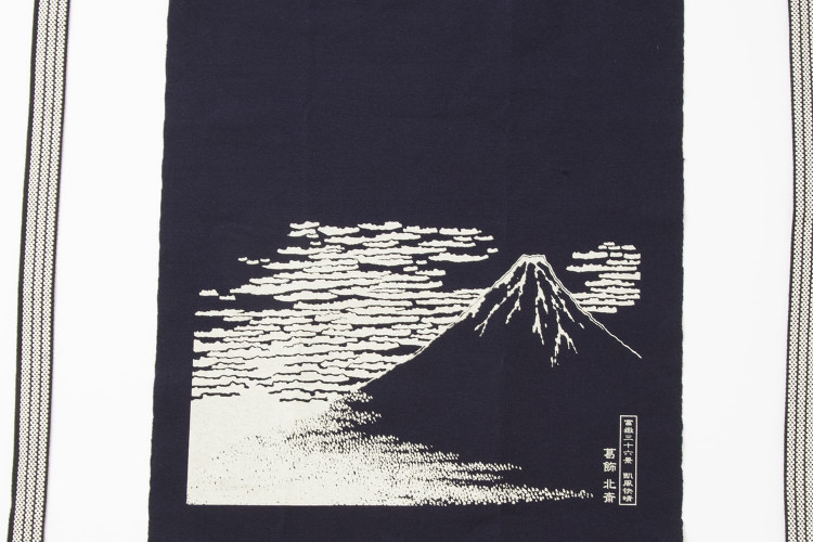 Tablier japonais Anything Maekake Hokusai Mont Fuji - 67x47cm