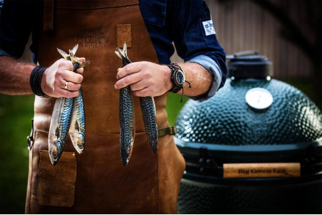 Barbecue charbon de bois Big Green Egg Large polyvalent en céramique - Haut de gamme