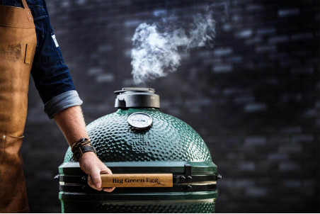 Barbecue charbon de bois Big Green Egg Large polyvalent en céramique - Haut de gamme