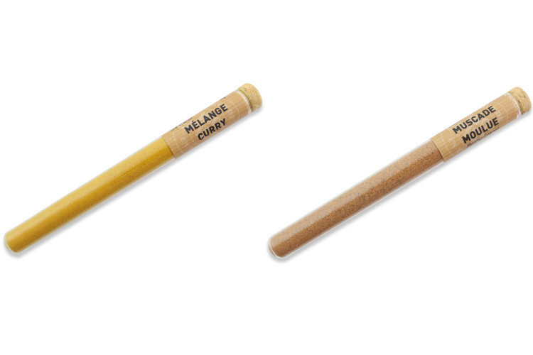 Coffret 6 tubes d'épices Le Monde en Tube Recevoir dimanches et jours de fêtes + livre recettes