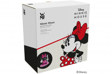 Coquetier original WMF Minnie Mouse et cuillère en inox 18/10