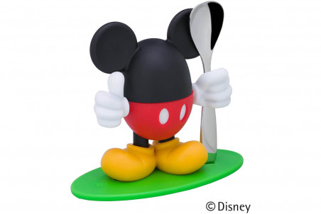 Coquetier original WMF Mickey Mouse et cuillère en inox 18/10