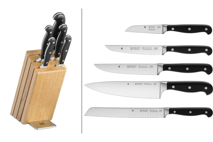 Bloc couteaux WMF Spitzenklasse Plus - 5 couteaux de cuisine
