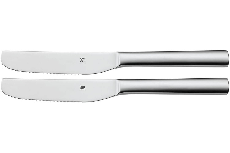 Set de 2 couteaux beurre WMF Nuova en inox 18/10 - 19,5cm