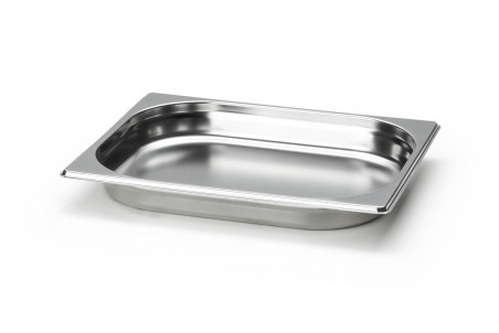 Bac gastronorme en acier inox Continenta - 32,5x26,5x4cm