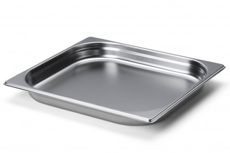 Bac gastronorme en acier inox Continenta - 35,5x32,5x4cm