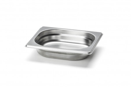 Bac gastronorme en acier inox Continenta - 17,6x16x4cm