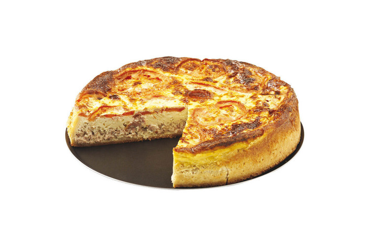 Tourtière ronde Matfer Exal en aluminium antiadhésif - épaisseur 1,7mm