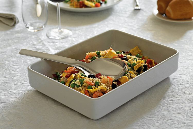 Cuillère de service Alessi Tibidabo inox 18/10 design par Kristiina Lassus
