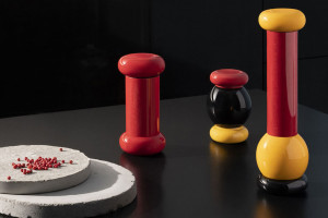 Moulin à épices Alessi Twergi 100 Values Collection design par Ettore Sottsass - 11cm 2