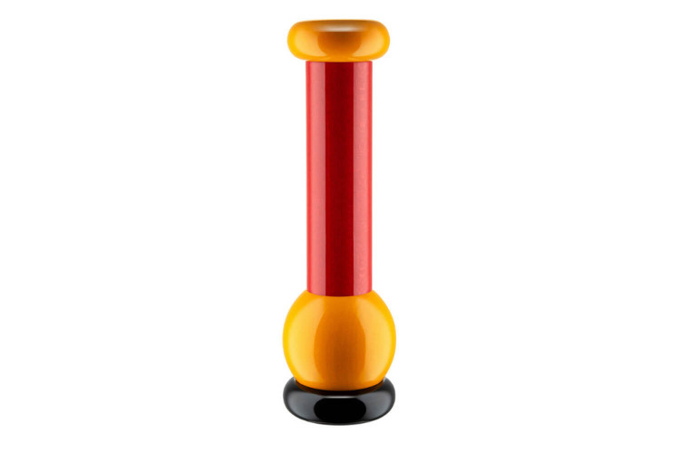 Moulin à épices Alessi Twergi 100 Values Collection design par Ettore Sottsass - 23cm