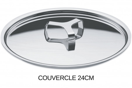 Batterie de cuisine Alessi Pots&Pans design par Jasper Morrison - 7 pièces inox 18/10