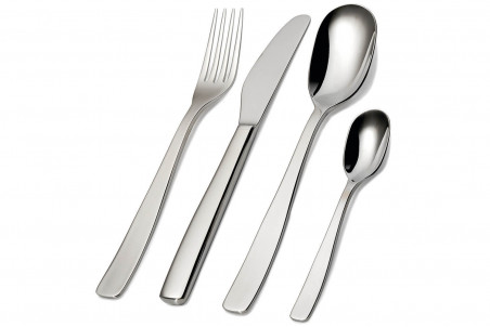 Ménagère 24 pièces Alessi Knifeforkspoon inox 18/10 design par Jasper Morrison