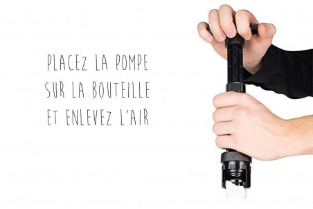 Pompe à vide Peugeot Epivac Duo et 3 bouchons - Vins et champagnes
