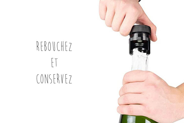 Pompe à vide Peugeot Epivac Duo et 3 bouchons - Vins et champagnes