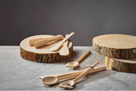 Raclette à crêpes De Buyer B Bois en bois de hêtre - 20,5cm