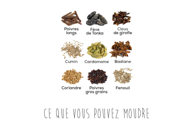 Moulin à poivre long Peugeot Isen en bois et acier inox - 16cm