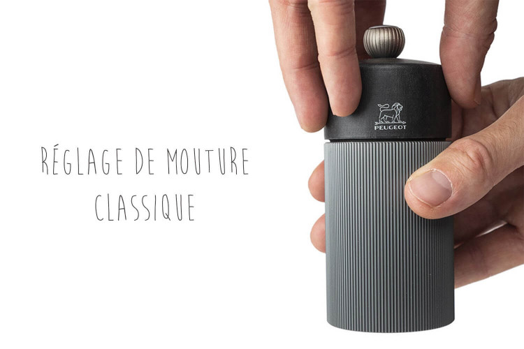 Moulin à épices Peugeot Line Carbone en bois - 12cm