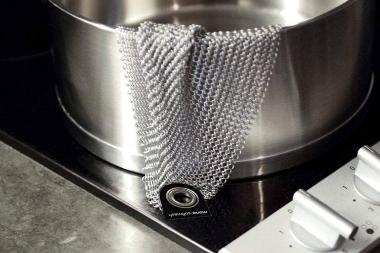 Chiffon de nettoyage Mono Softmesh inox 18/10 - 30cm