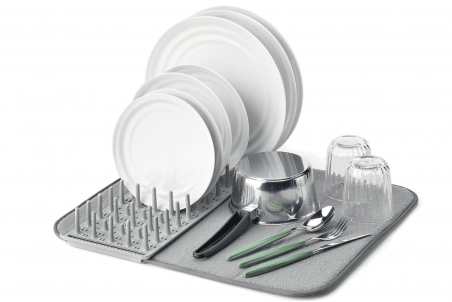 Egouttoir à vaisselle Guzzini Dry & Safe antibactérien et repliable
