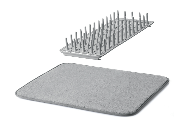Egouttoir à vaisselle Guzzini Dry & Safe antibactérien et repliable