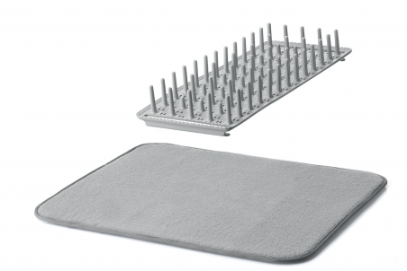 Egouttoir à vaisselle Guzzini Dry & Safe antibactérien et repliable