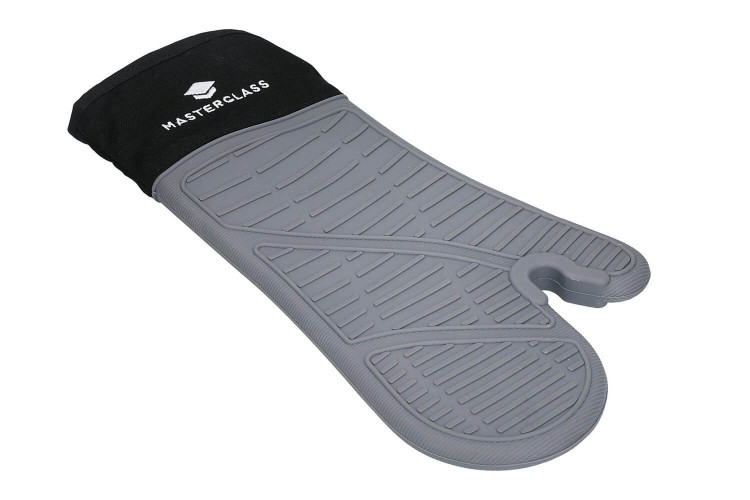 MasterClass Gant De Four Silicone Imperméable - Résistant Jusqu'à 250°C Avec Prise Antidérapante