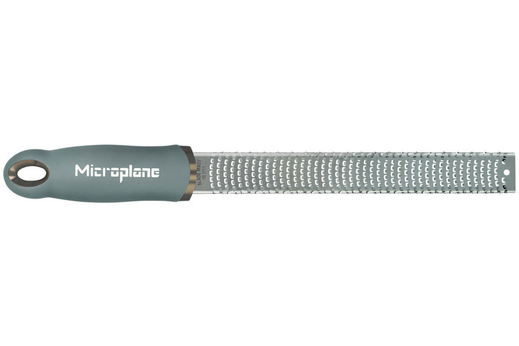 Râpe-zesteur Microplane Premium Classic Vert Eucalyptus - lame inox 20,3cm