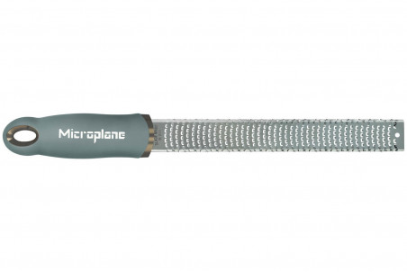 Râpe-zesteur Microplane Premium Classic Vert Eucalyptus - lame inox 20,3cm