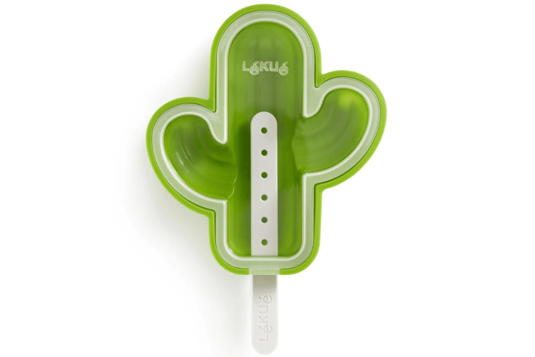 Moule à glace en silicone Lékué Platinum - Forme cactus