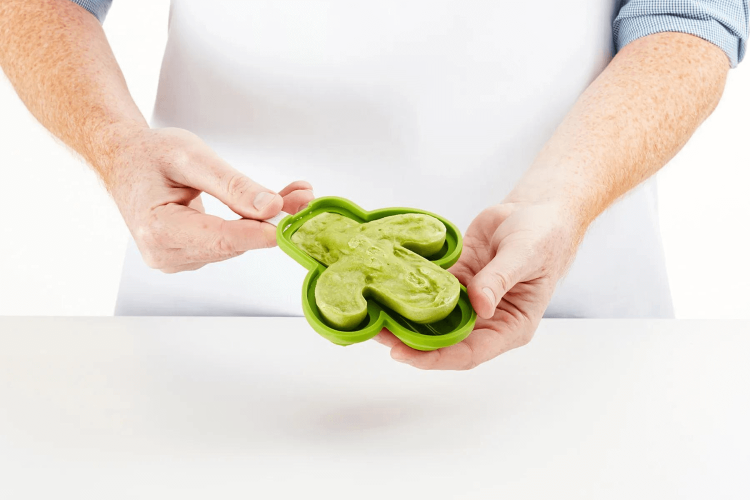 Moule à glace en silicone Lékué Platinum - Forme cactus