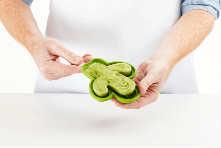 Moule à glace en silicone Lékué Platinum - Forme cactus