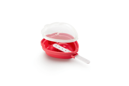 Moule à glace en silicone Lékué Platinum - Forme fraise