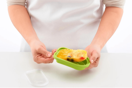 Lot de 4 moules à glace Lékué en silicone Platinum - 95ml