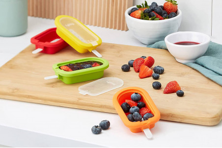 Moule à glace en silicone Platinum Lékué - Forme esquimau